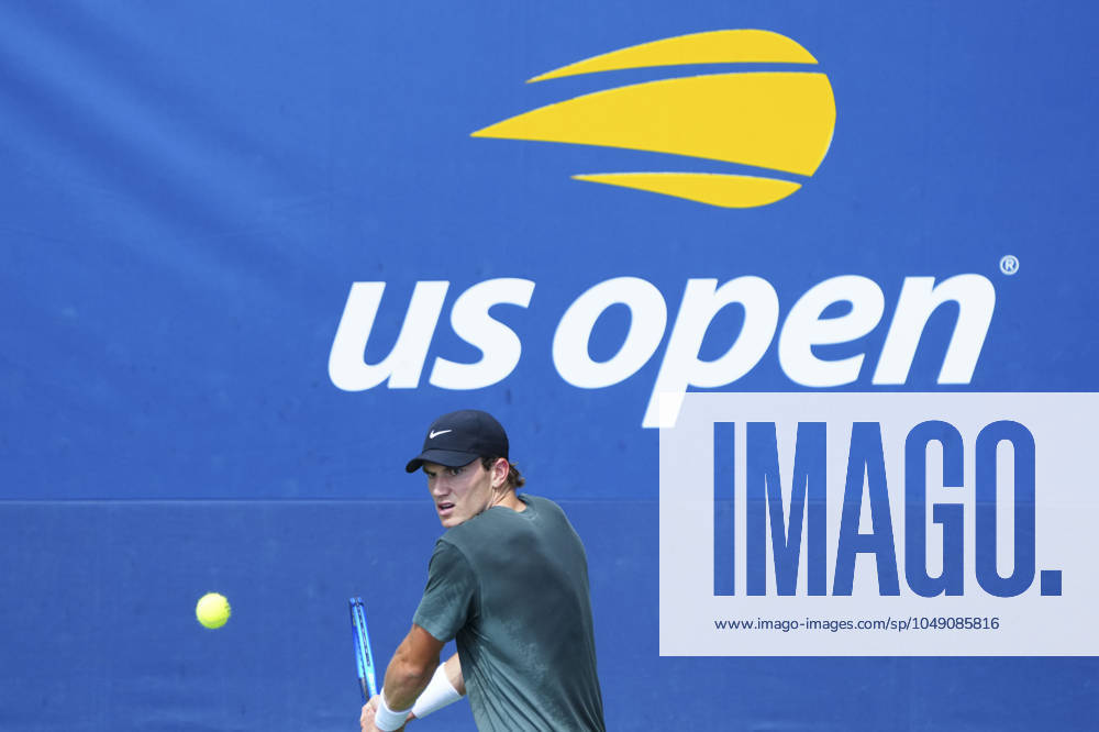 Jack Draper practices US Open Championships 2024, Previews, Flushing Meadows, New York, USA - 24 Aug 2024