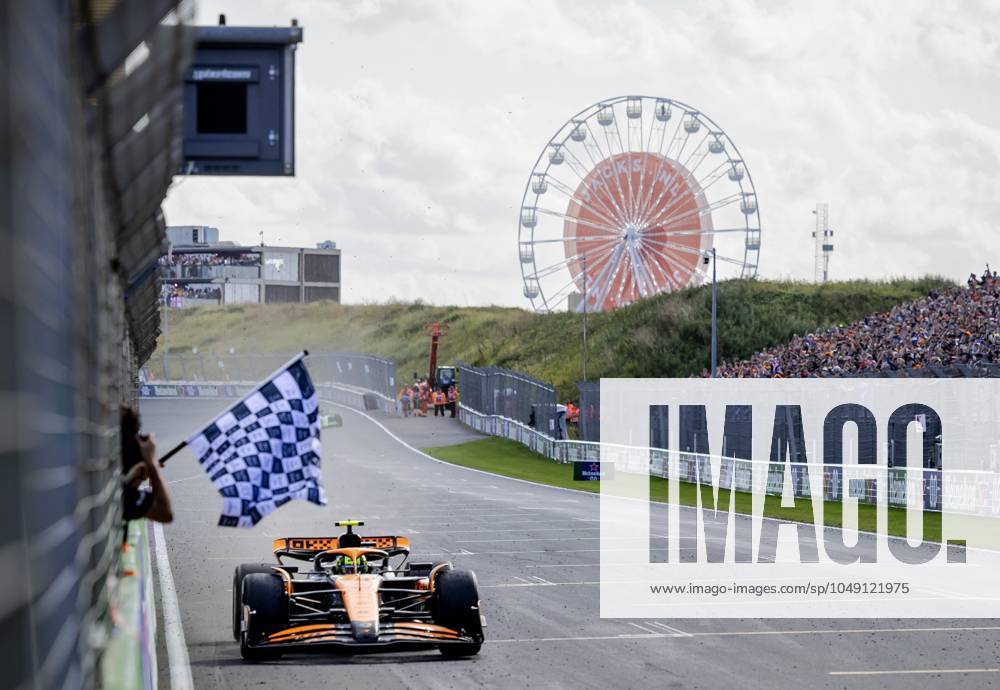 KW34 ZANDVOORT - Lando Norris (McLaren) wins the F1 Grand Prix of the Netherlands at the Circuit of Zandvoort. ANP REMKO DE WAAL ANPxSportx IVx 506727392 originalFilename: 506727392