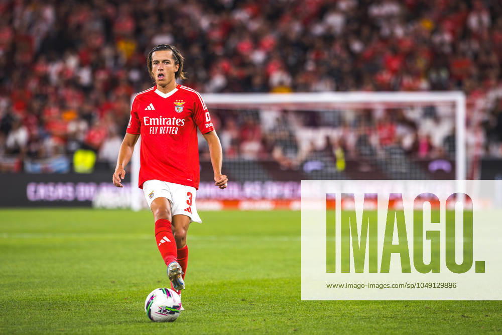 SL Benfica Vs CF Estrela da Amadora in Lisbon, Portugal - 24 Aug 2024 Alvaro Fernandez Carreras of SL Benfica in action during the Liga Portugal Betclic match between SL Benfica and CF Estrela da Amadora at Estadio da Luz. Final score: SL Benfica 1 - 0 CF Estrela da Amadora Lisbon Portugal