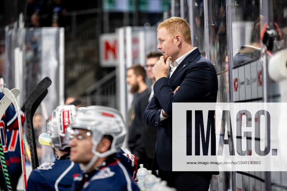 Mitch O Keefe Coach, Headcoach, Nuremberg Ice Tigers, NIT , Nuremberg Ice Tigers vs Steinbach Black Wings Linz, Test match, 25 08 2024, Nuremberg Ice Tigers vs Steinbach Black Wings Linz, Test match, 25 08 2024 Nuremberg