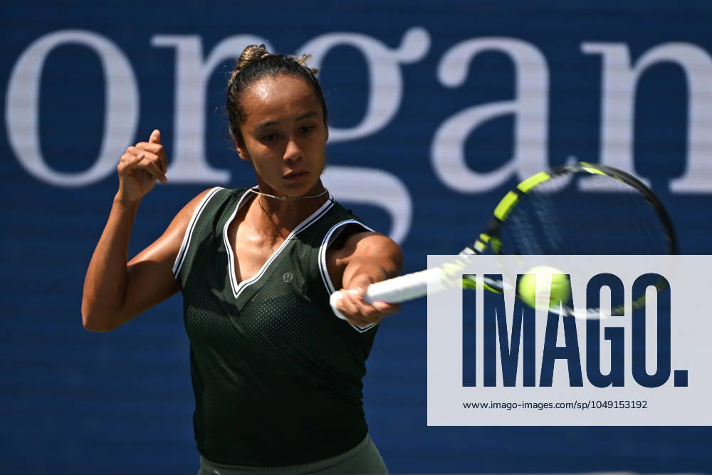 Practice court at the USTA Billie Jean King National Tennis Center during the US Open Featuring: Leylah Fernandez Where: Queens, New York, United States When: 25 Aug 2024 Credit: Robert Bell INSTARimages . NOT FOR USE BY NEWSPAPERS BASED IN THE UK.