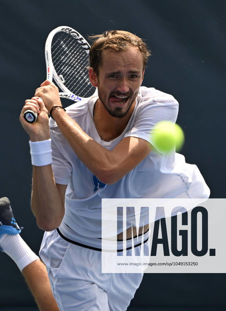 Practice court at the USTA Billie Jean King National Tennis Center during the US Open Featuring: Daniil Medvedev Where: Queens, New York, United States When: 25 Aug 2024 Credit: Robert Bell INSTARimages . NOT FOR USE BY NEWSPAPERS BASED IN THE UK.
