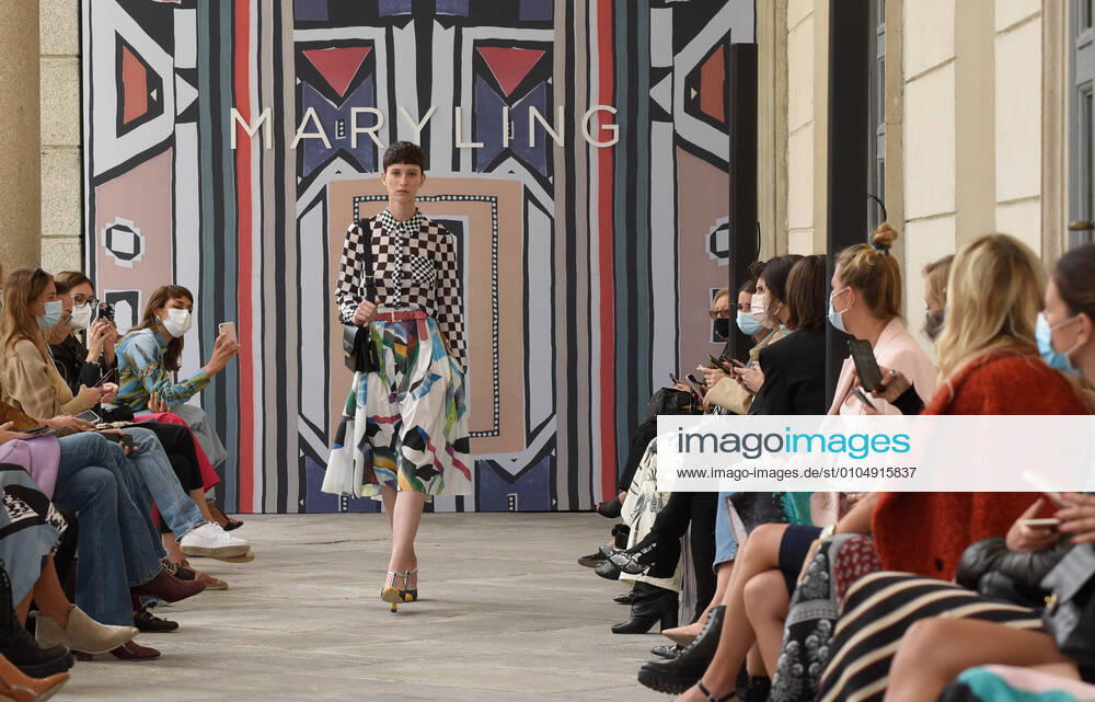 Milan Fashion Week, Woman Spring Summer 2021 Milan, Woman Fashion Spring Summer 2021. Maryling catwalk Pictured: Model
