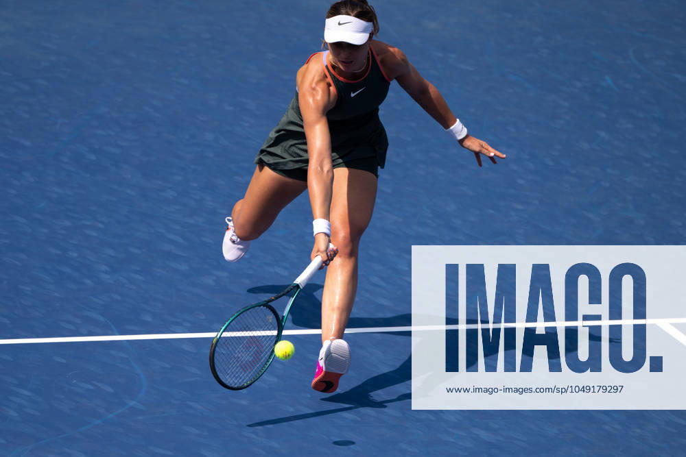 Viktorija Golubic (SUI) vs. Paula Badosa (ESP) during 2024 U.S. Open Tennis Championships at the USTA Billie Jean King National Tennis Center Featuring: Paula Badosa Where: Queens, New York, United States When: 26 Aug 2024 Credit: David Lobel INSTARimages . NOT FOR USE BY NEWSPAPERS BASED IN THE UK.