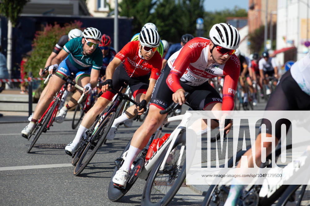 41 Mutterstadt road bike race at the Kerwe for the prize of the municipality of Mutterstadt and the Sparkasse Vorderpfalz Mutterstadt, Rhineland-Palatinate