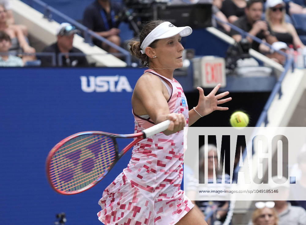 Varvara Gracheva (FRA) loses to CoCo Gauff (USA) 6-2, 6-0 at the US Open being played at Billie Jean King National Tennis Center in Flushing, Queens, NY, {USA} Â Cal Media Flushing, Queens USA - ZUMAc04_ 20240826_zma_c04_028
