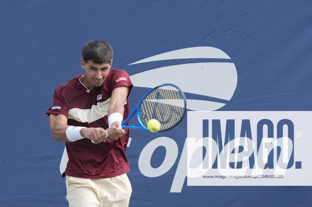 August 26,2024: Alexei Popyrin (AUS) defeated Soonwoo Kwon (KOR) 7-5, 6-2, 6-3, at the US Open being played at Billie Jean King National Tennis Center in Flushing, Queens, NY. Ã‚ CSM Flushing, Queens USA - ZUMAc04_ 20240826_zma_c04_040