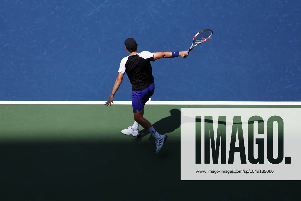 Dominic Thiem at the US Open 2024 TENNIS : US Open 2024 26 08 2024 AntoineCouvercelle Panoramic