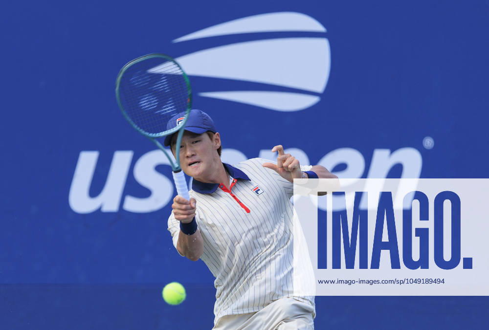 Soonwoo Kwon during Day 1 of his match against Alexei Popyrin in the 2024 US Open held at the USTA Billie Jean King National Tennis Center on MondayAugust 26, 2024 in the Flushing neighborhood of the Queens borough of New York City. JAVIER ROJAS PI Flushing Meadows USA - ZUMAp124 20240826_zaa_p124_017