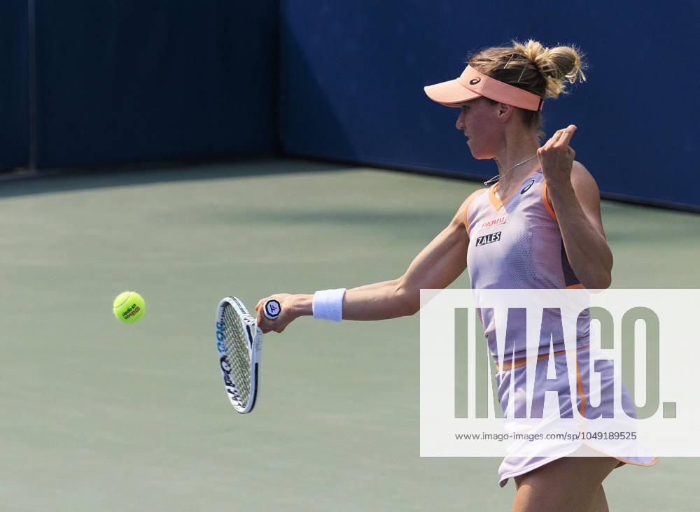 Viktorija Golubic during Day 1 of her match against Paula Badosa in the 2024 US Open held at the USTA Billie Jean King National Tennis Center on MondayAugust 26, 2024 in the Flushing neighborhood of the Queens borough of New York City. JAVIER ROJAS PI Flushing Meadows USA - ZUMAp124 20240826_zaa_p124_045