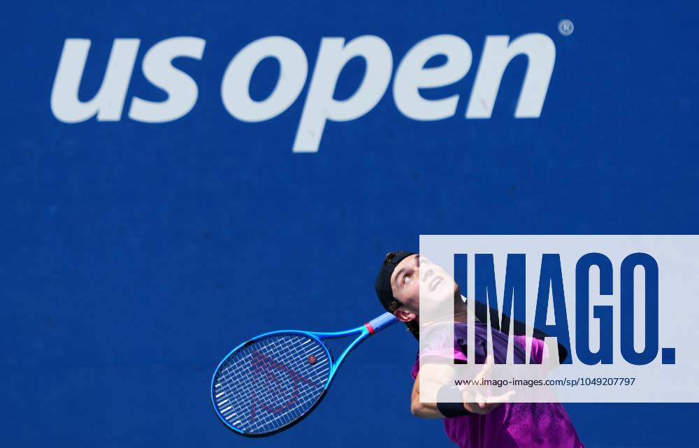 Jack Draper in first round action US Open Championships 2024, Day Two, Flushing Meadows, New York, USA - 27 Aug 2024