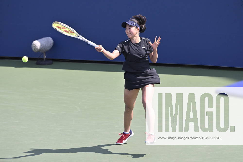 Tennis : Us Open 2024 - Hibino - Japon Tennis :Us Open 2024 - Usa - 27 08 2024 ChrysleneCaillaud Panoramic