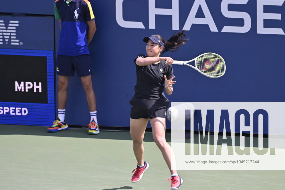 Tennis : Us Open 2024 - Hibino - Japon Tennis :Us Open 2024 - Usa - 27 08 2024 ChrysleneCaillaud Panoramic