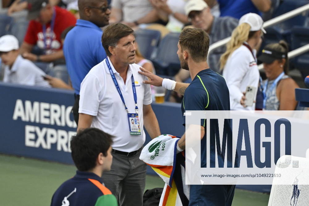 Tennis : Us Open 2024 - Corentin Moutet - France Tennis :Us Open 2024 - Usa - 27 08 2024 ChrysleneCaillaud Panoramic
