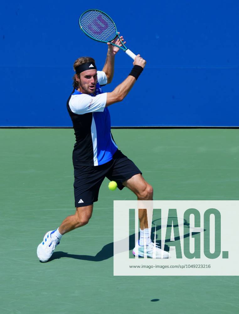 Stefanos Tsitsipas US Open Championships 2024, Day Two, Flushing Meadows, New York, USA - 27 Aug 2024