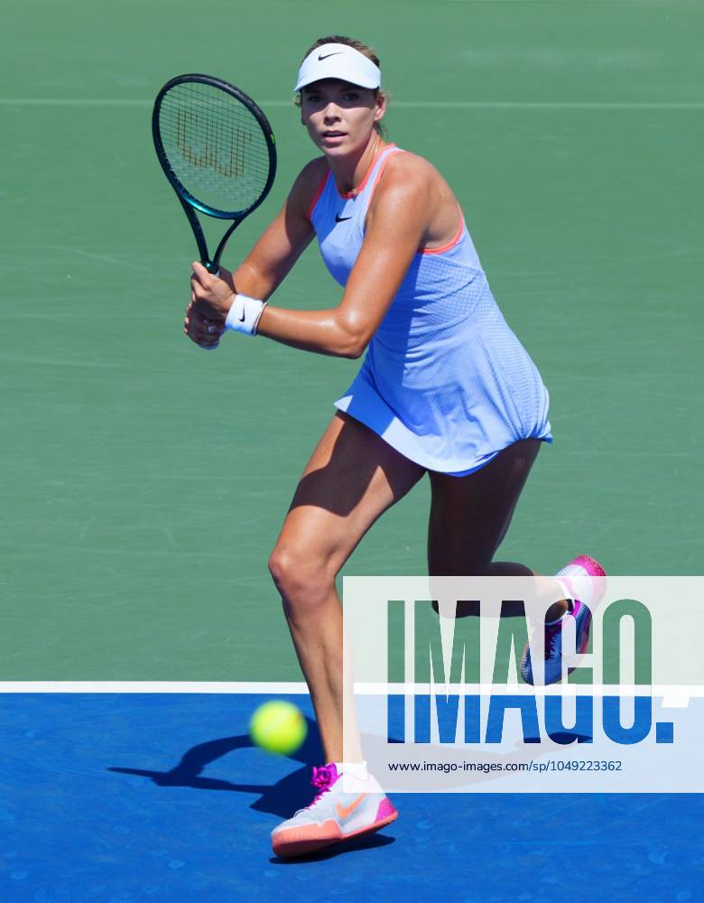 Katie Boulter in first round action US Open Championships 2024, Day Two, Flushing Meadows, New York, USA - 27 Aug 2024