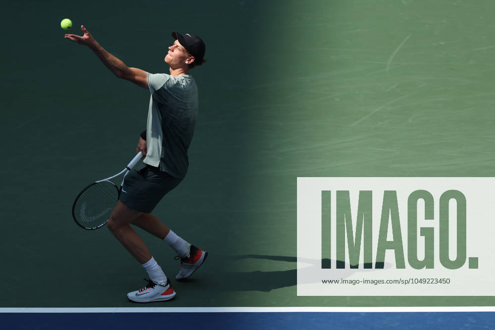 Jannik Sinner (Ita) at the US Open 2024 TENNIS : US Open 2024 27 08 2024 AntoineCouvercelle Panoramic