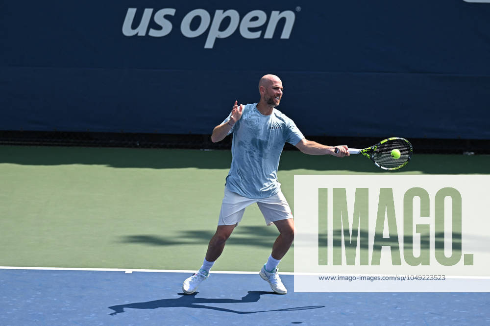 US Open - First Round Adrian Mannarino (FRA) during his first round match at the 2024 US Open at Billie Jean National Tennis Center in New York City, NY, USA, on August 27, 2024. Photo by Corinne Dubreuil ABACAPRESS.COM New York City NY United States