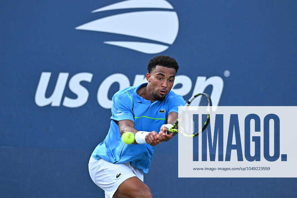 US Open - First Round Arthur Fils (FRA) during his first round match at the 2024 US Open at Billie Jean National Tennis Center in New York City, NY, USA, on August 27, 2024. Photo by Corinne Dubreuil ABACAPRESS.COM New York City NY United States