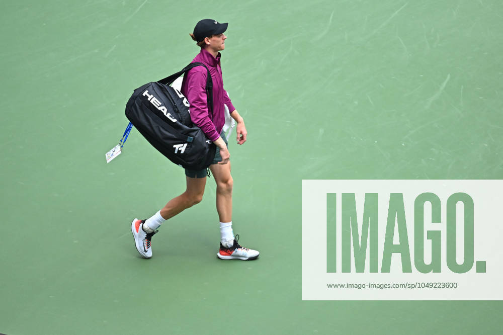US Open - First Round Jannik Sinner (ITA) during his first round match at the 2024 US Open at Billie Jean National Tennis Center in New York City, NY, USA, on August 27, 2024. Photo by Corinne Dubreuil ABACAPRESS.COM New York City NY United States