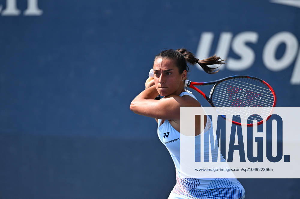 US Open - First Round Caroline Garcia (FRA) during her first round match at the 2024 US Open at Billie Jean National Tennis Center in New York City, NY, USA, on August 27, 2024. Photo by Corinne Dubreuil ABACAPRESS.COM New York City NY United States