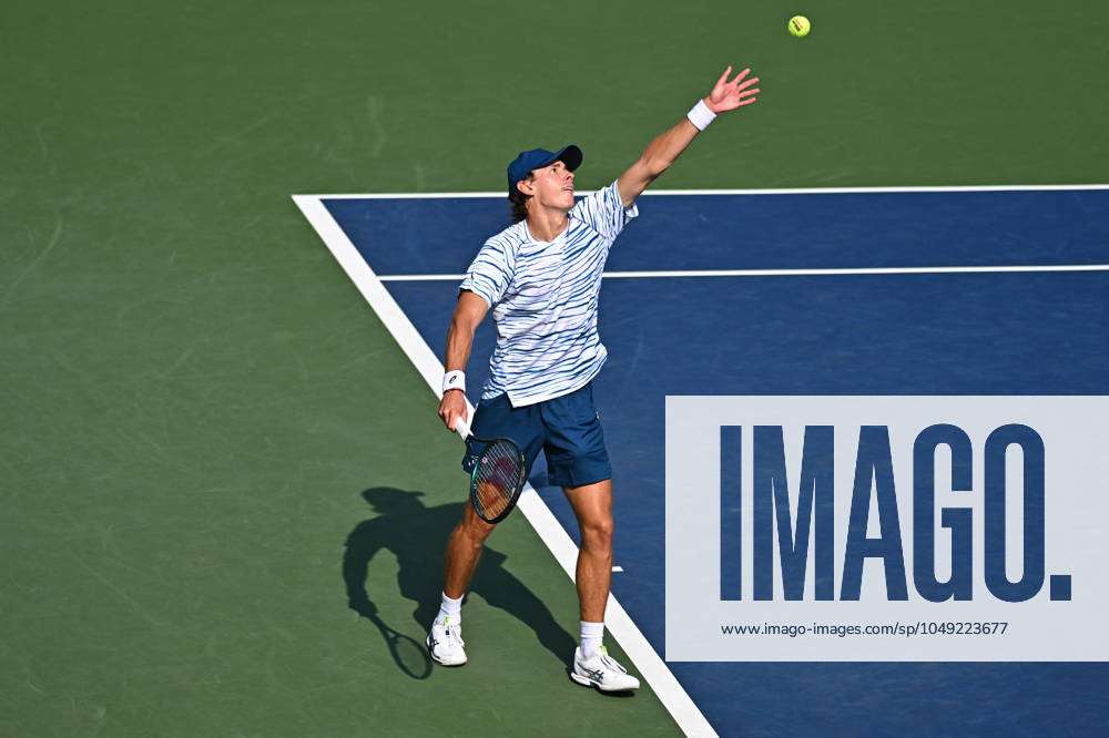 US Open - First Round Alex De Minaur (AUS) during his first round match at the 2024 US Open at Billie Jean National Tennis Center in New York City, NY, USA, on August 27, 2024. Photo by Corinne Dubreuil ABACAPRESS.COM New York City NY United States