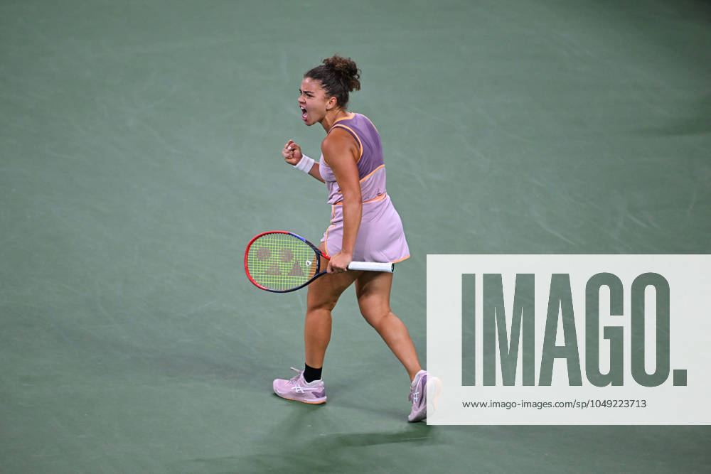 US Open - First Round Jasmine Paolini (ITA) during his first round match at the 2024 US Open at Billie Jean National Tennis Center in New York City, NY, USA, on August 27, 2024. Photo by Corinne Dubreuil ABACAPRESS.COM New York City NY United States