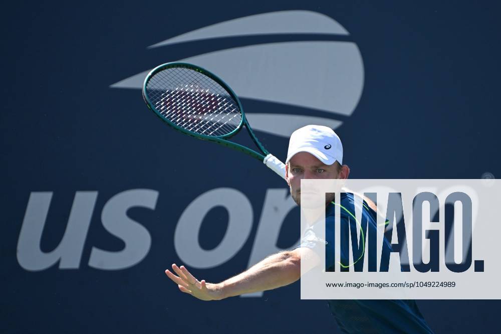David Goffin of Belgium plays against Alejandro Tabilo of Chile during their Men s Singles round one match at the U.S. Open tennis tournament at USTA Billie Jean King National Tennis Center, New York, NY, August 27, 2024. (Photo by Anthony Behar Sipa USA) ANTHONYxBEHAR x0757257705stx