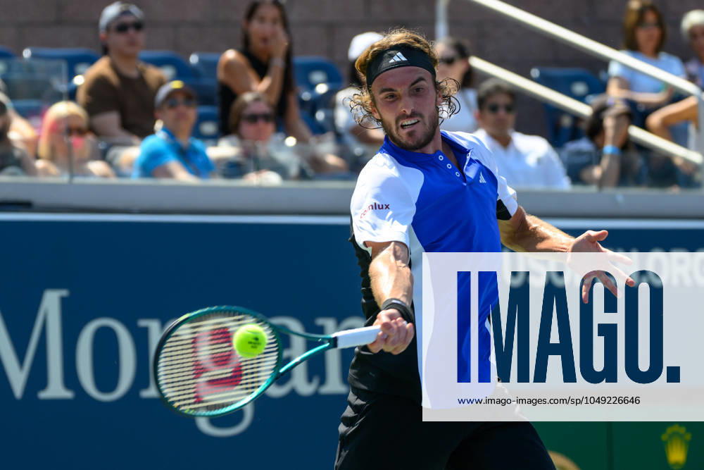 2024 US Open Tennis Championships at the USTA Billie Jean King National Tennis Centre Featuring: Stefanos Tsitsipas Where: Queens, New York, United States When: 27 Aug 2024 Credit: David Lobel INSTARimages . NOT FOR USE BY NEWSPAPERS BASED IN THE UK.