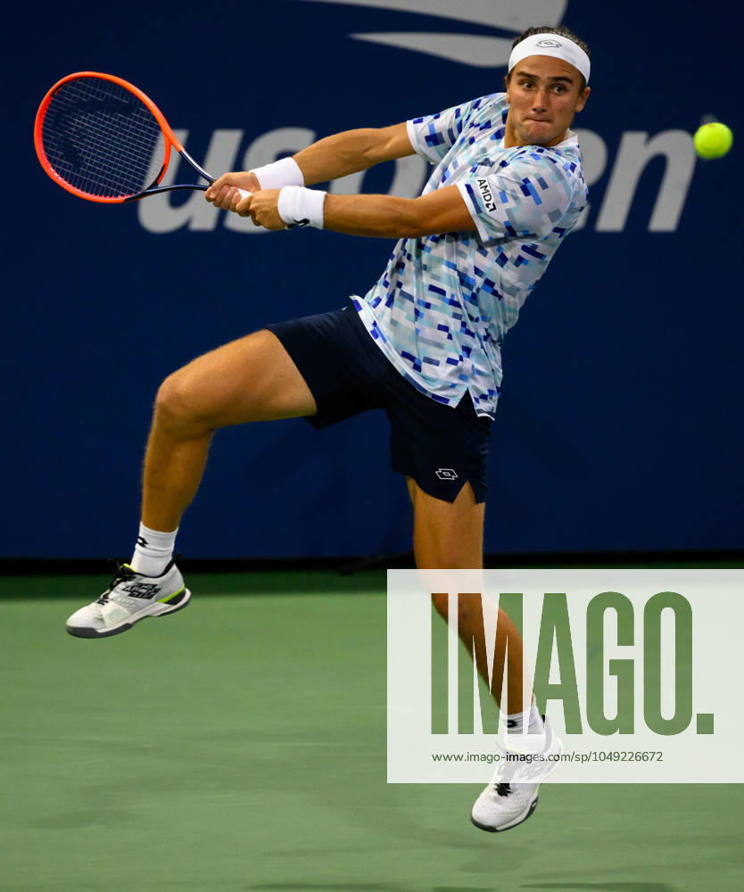 2024 US Open Tennis Championships at the USTA Billie Jean King National Tennis Centre Featuring: Mattia Bellucci Where: Queens, New York, United States When: 27 Aug 2024 Credit: David Lobel INSTARimages . NOT FOR USE BY NEWSPAPERS BASED IN THE UK.