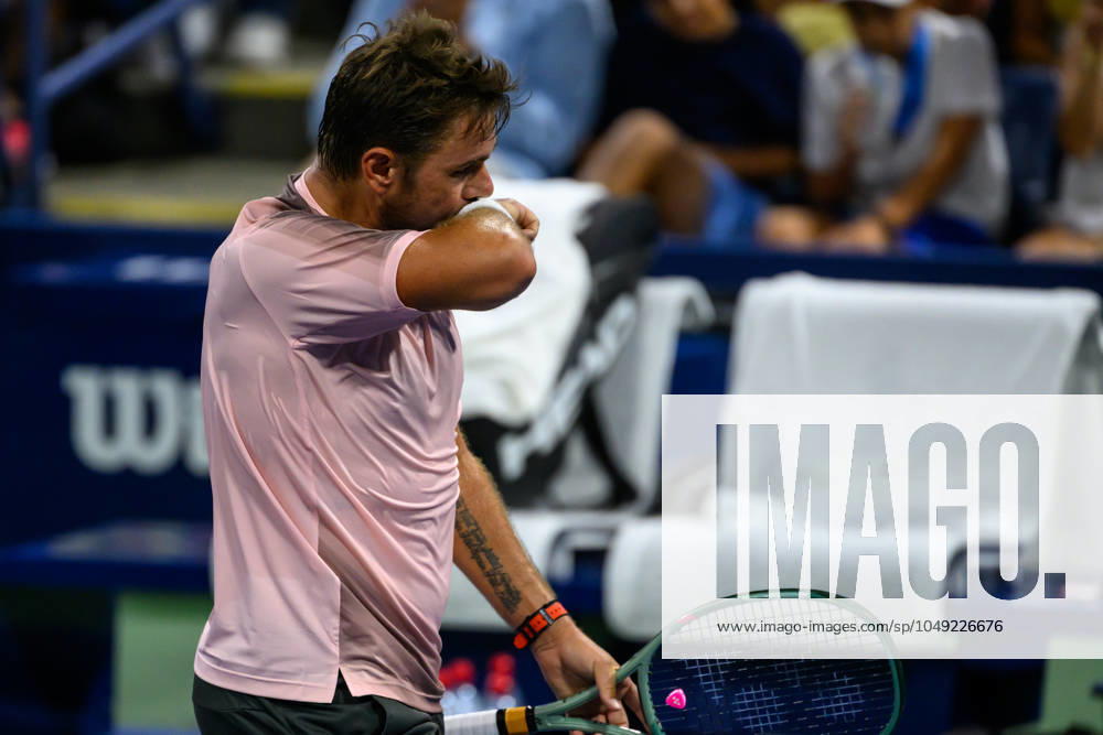 2024 US Open Tennis Championships at the USTA Billie Jean King National Tennis Centre Featuring: Stan Wawrinka Where: Queens, New York, United States When: 27 Aug 2024 Credit: David Lobel INSTARimages . NOT FOR USE BY NEWSPAPERS BASED IN THE UK.