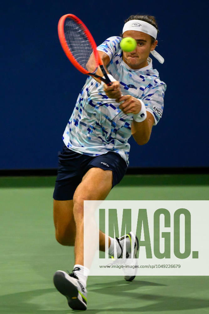 2024 US Open Tennis Championships at the USTA Billie Jean King National Tennis Centre Featuring: Mattia Bellucci Where: Queens, New York, United States When: 27 Aug 2024 Credit: David Lobel INSTARimages . NOT FOR USE BY NEWSPAPERS BASED IN THE UK.