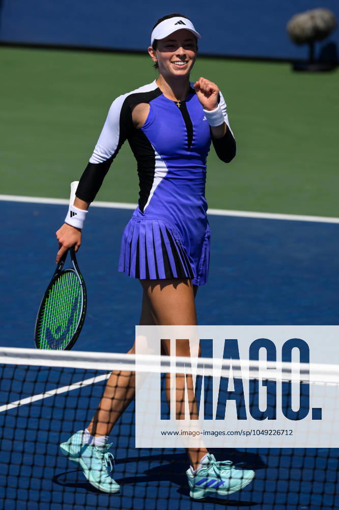2024 US Open Tennis Championships at the USTA Billie Jean King National Tennis Centre Featuring: Katie Volynets Where: Queens, New York, United States When: 27 Aug 2024 Credit: David Lobel INSTARimages . NOT FOR USE BY NEWSPAPERS BASED IN THE UK.