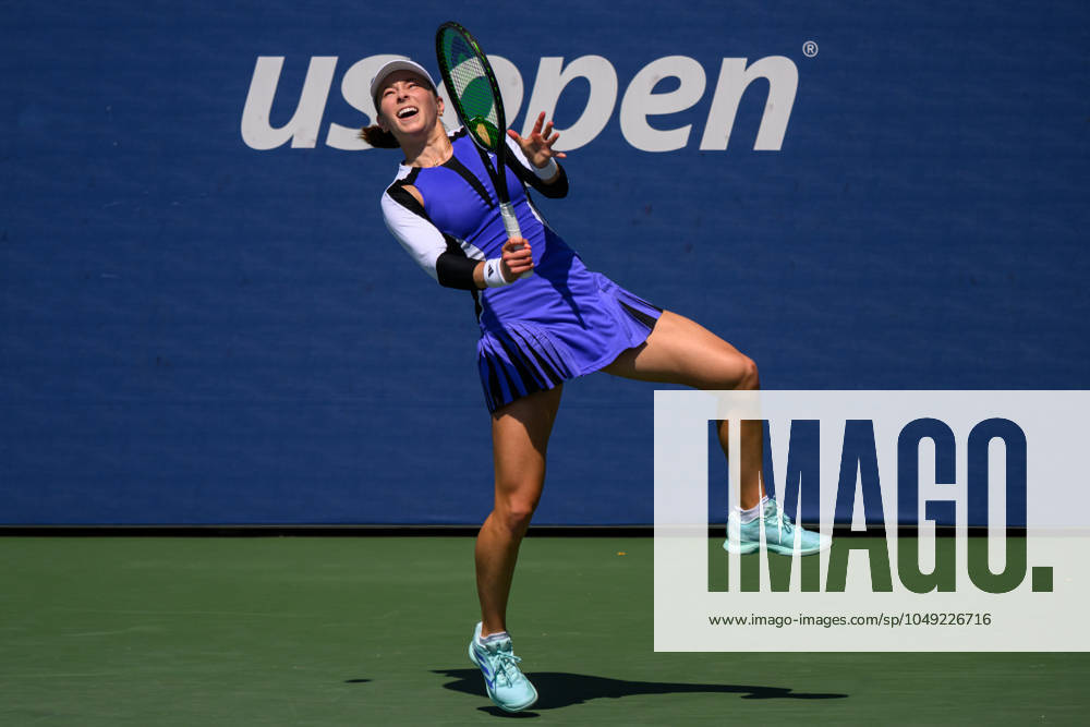 2024 US Open Tennis Championships at the USTA Billie Jean King National Tennis Centre Featuring: Katie Volynets Where: Queens, New York, United States When: 27 Aug 2024 Credit: David Lobel INSTARimages . NOT FOR USE BY NEWSPAPERS BASED IN THE UK.