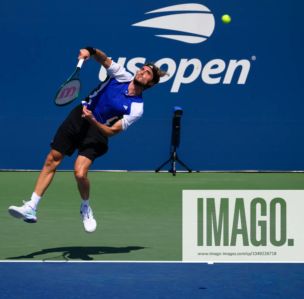 2024 US Open Tennis Championships at the USTA Billie Jean King National Tennis Centre Featuring: Stefanos Tsitsipas Where: Queens, New York, United States When: 27 Aug 2024 Credit: David Lobel INSTARimages . NOT FOR USE BY NEWSPAPERS BASED IN THE UK.