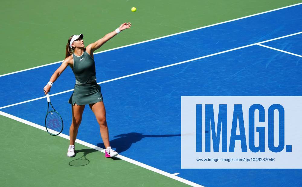Paula Badosa in second round action US Open Championships 2024, Day Three, Flushing Meadows, New York, USA - 28 Aug 2024