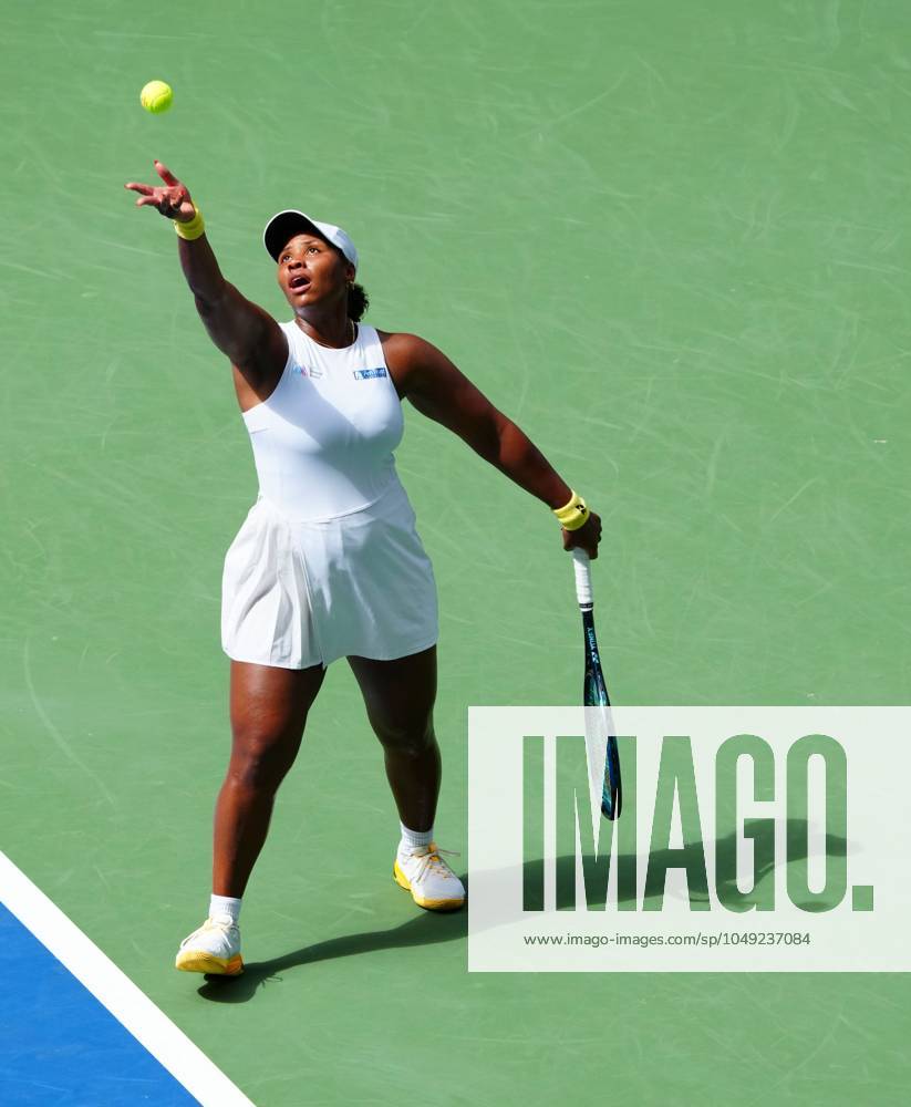 Taylor Townsend in second round action US Open Championships 2024, Day Three, Flushing Meadows, New York, USA - 28 Aug 2024