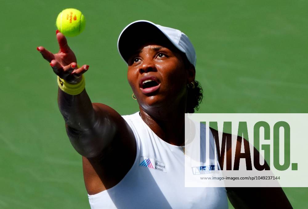 Taylor Townsend in second round action US Open Championships 2024, Day Three, Flushing Meadows, New York, USA - 28 Aug 2024