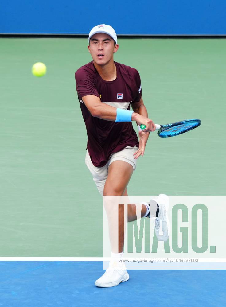 Rinky Hijikata in second round action US Open Championships 2024, Day Three, Flushing Meadows, New York, USA - 28 Aug 2024