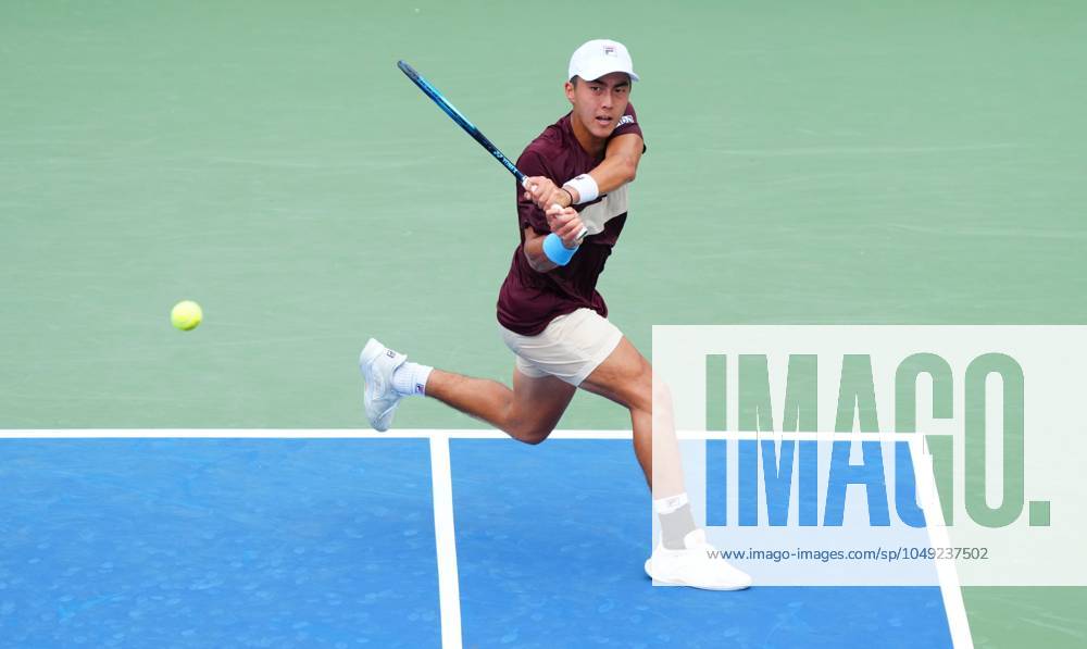 Rinky Hijikata in second round action US Open Championships 2024, Day Three, Flushing Meadows, New York, USA - 28 Aug 2024