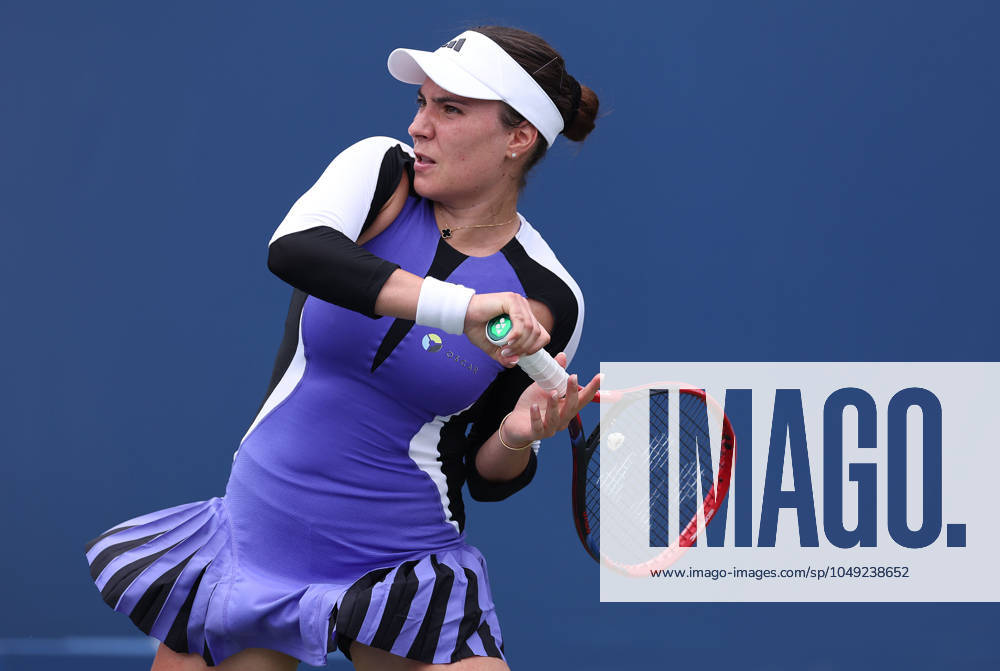 Gabriella Ruse of Romania in action US Open Championships 2024, Day Three, Flushing Meadows, New York, USA - 28 Aug 2024