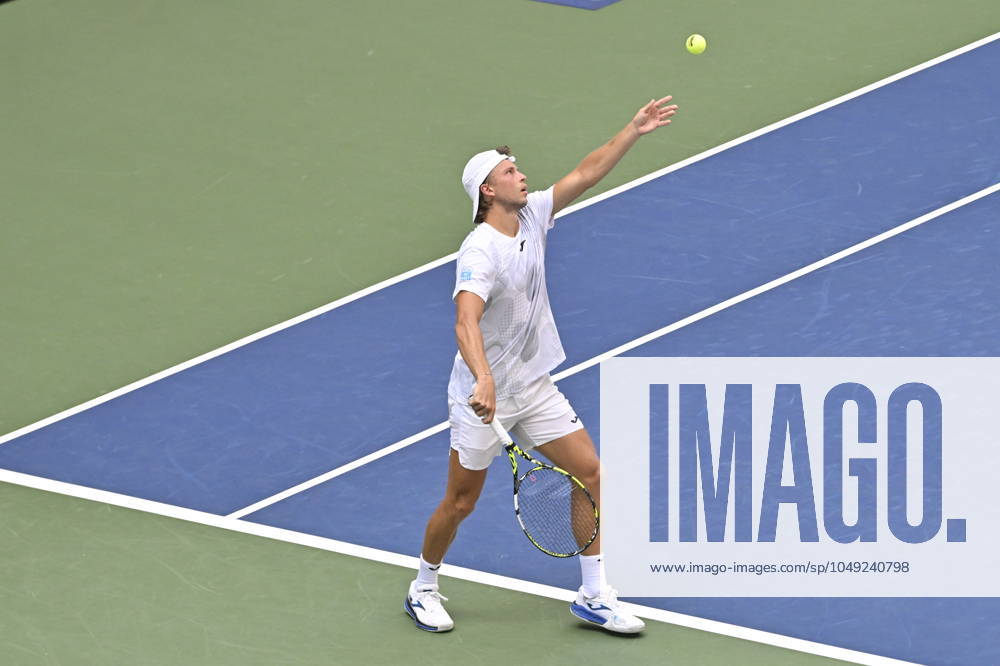 Tennis : Us Open 2024 - Alexandre Muller - France Tennis :Us Open 2024 - Usa - 28 08 2024 ChrysleneCaillaud Panoramic