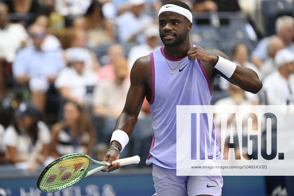 Tennis : Us Open 2024 - Frances Tiafoe - Usa Tennis :Us Open 2024 - Usa - 28 08 2024 ChrysleneCaillaud Panoramic