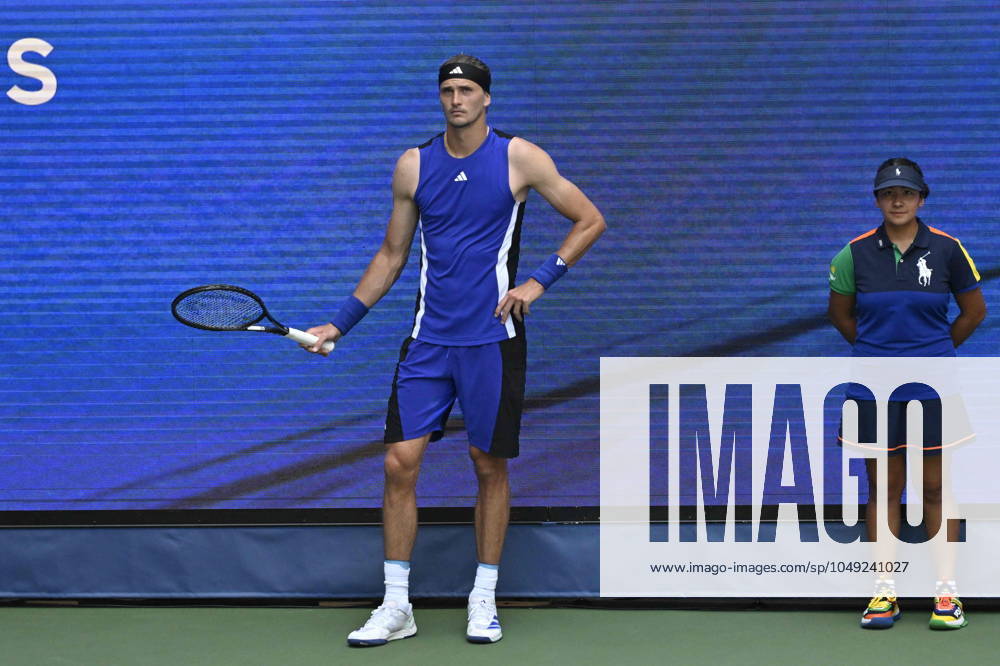 Tennis : Us Open 2024 - Alexander Zverev - Allemagne Tennis :Us Open 2024 - Usa - 28 08 2024 ChrysleneCaillaud Panoramic