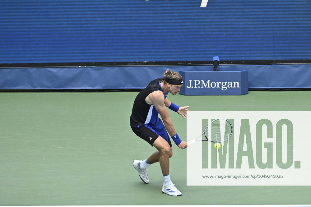 Tennis : Us Open 2024 - Alexander Zverev - Allemagne Tennis :Us Open 2024 - Usa - 28 08 2024 ChrysleneCaillaud Panoramic