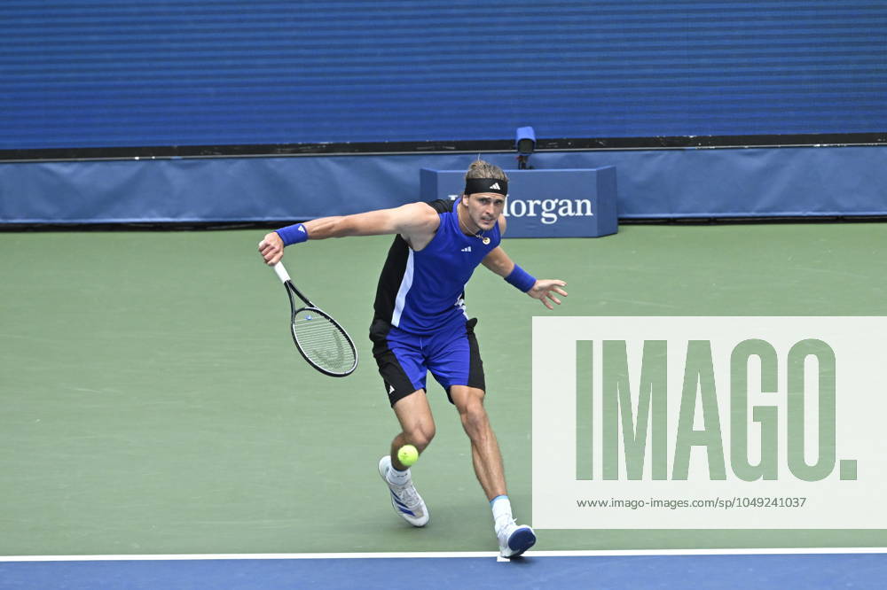 Tennis : Us Open 2024 - Alexander Zverev - Allemagne Tennis :Us Open 2024 - Usa - 28 08 2024 ChrysleneCaillaud Panoramic