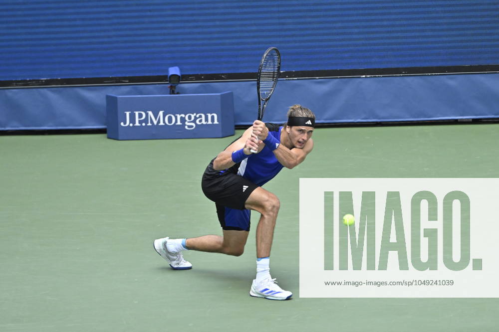Tennis : Us Open 2024 - Alexander Zverev - Allemagne Tennis :Us Open 2024 - Usa - 28 08 2024 ChrysleneCaillaud Panoramic