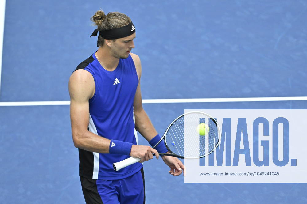Tennis : Us Open 2024 - Alexander Zverev - Allemagne Tennis :Us Open 2024 - Usa - 28 08 2024 ChrysleneCaillaud Panoramic