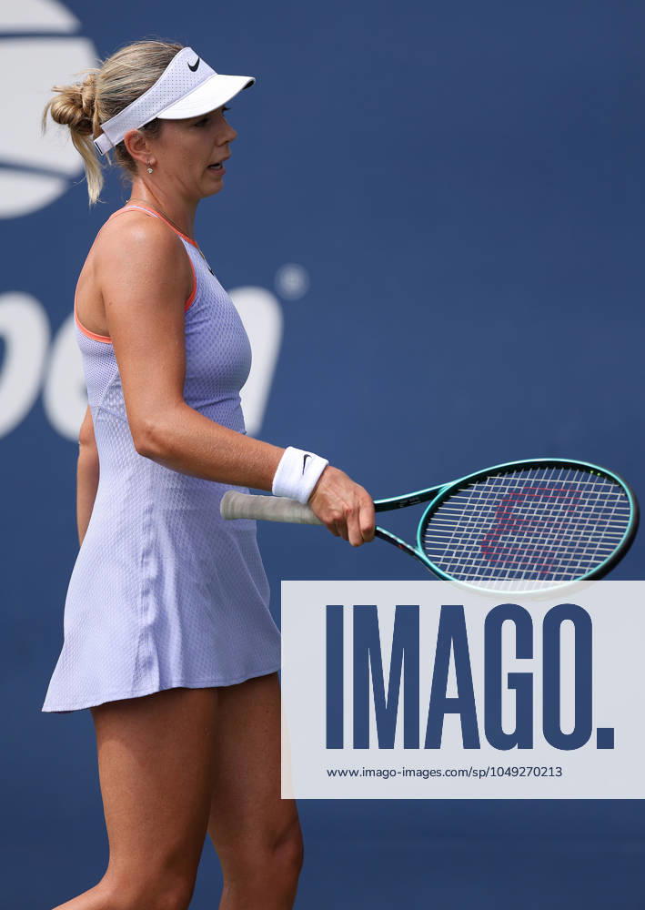 Katie Boulter of GBR frustrated US Open Championships 2024, Day Four, Flushing Meadows, New York, USA - 29 Aug 2024