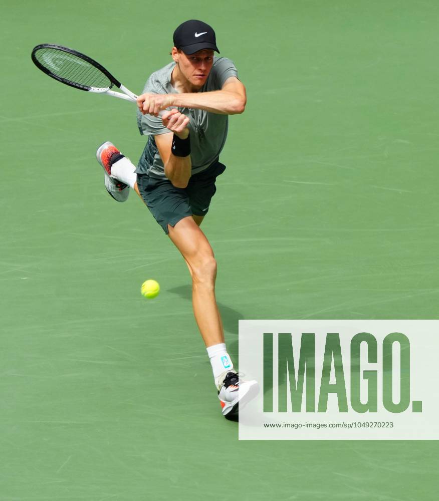 Jannik Sinner in second round action US Open Championships 2024, Day Four, Flushing Meadows, New York, USA - 29 Aug 2024